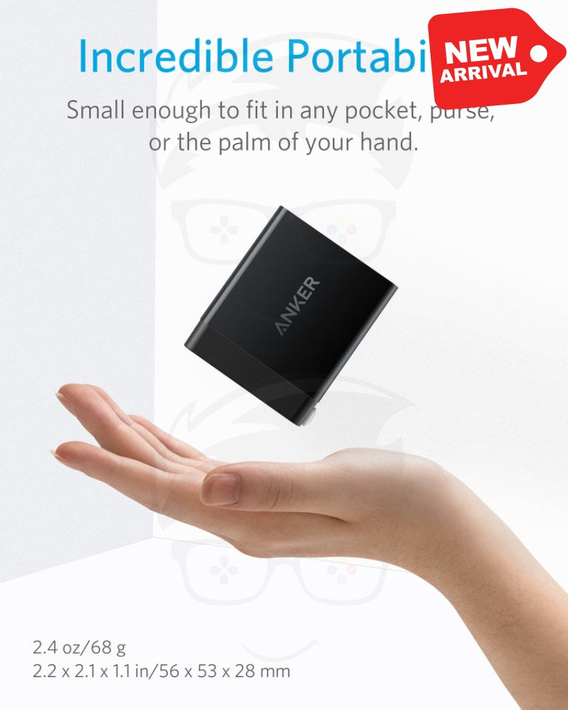 ANKER PowerPort+ 1 with Quick Charge 3.0 EU Black ANKER PowerPort+ 1 with Quick Charge 3.0 EU Black